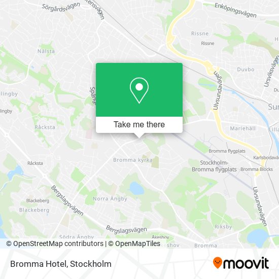 Bromma Hotel map