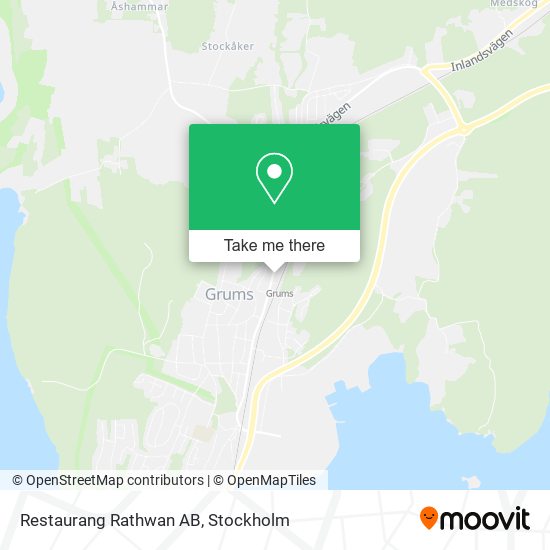 Restaurang Rathwan AB map