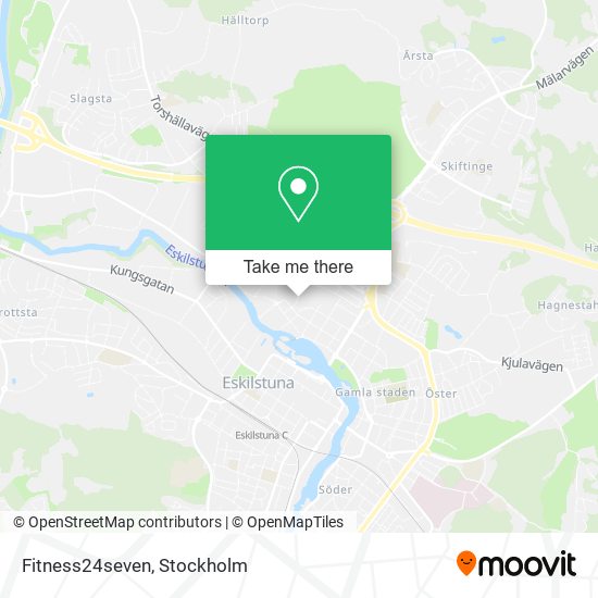 Fitness24seven map