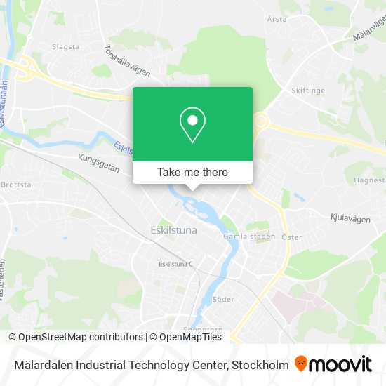 Mälardalen Industrial Technology Center map