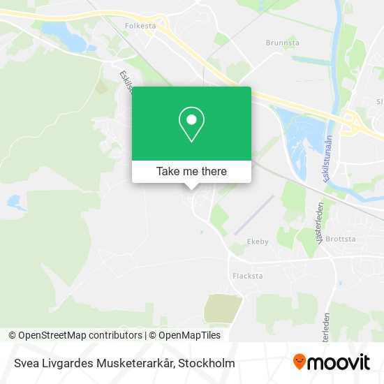 Svea Livgardes Musketerarkår map