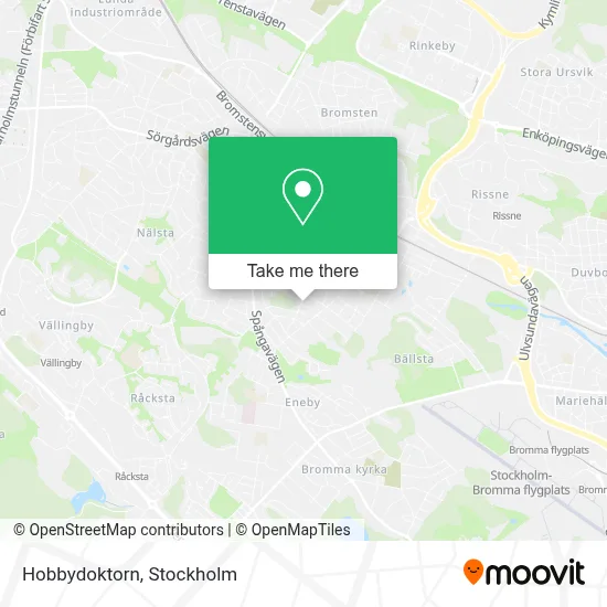 Hobbydoktorn map
