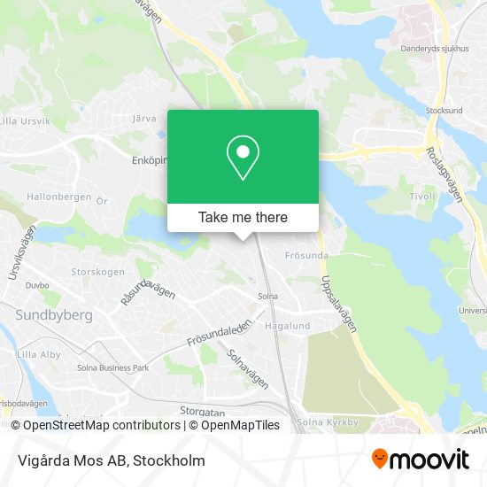 Vigårda Mos AB map