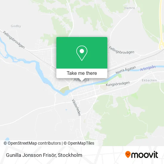 Gunilla Jonsson Frisör map