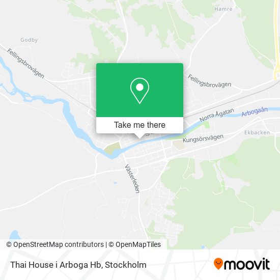 Thai House i Arboga Hb map