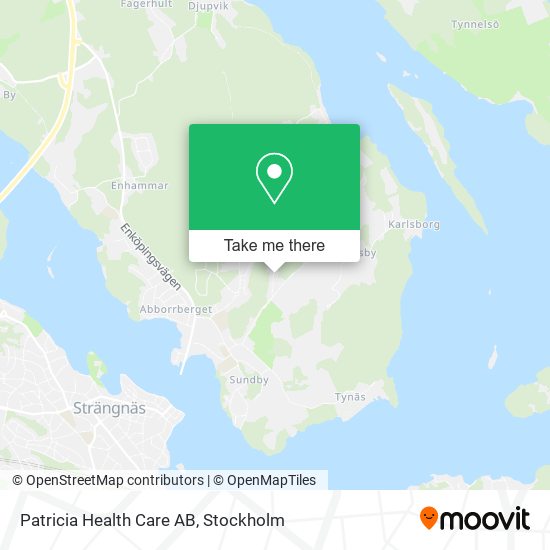 Patricia Health Care AB map