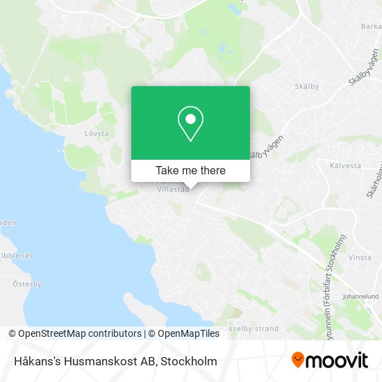 Håkans's Husmanskost AB map