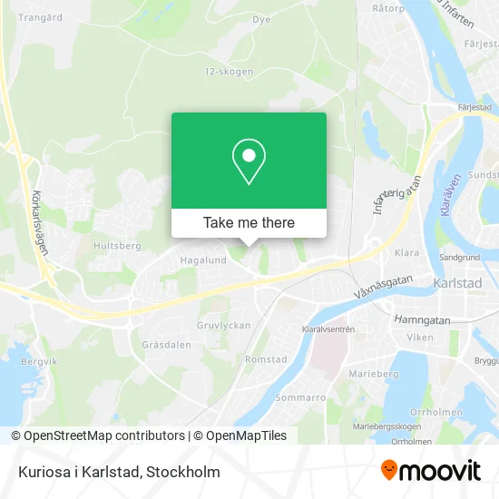 Kuriosa i Karlstad map