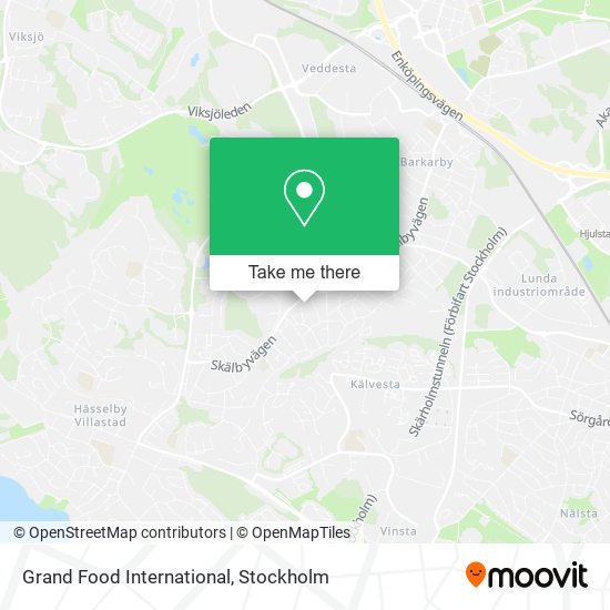 Grand Food International map