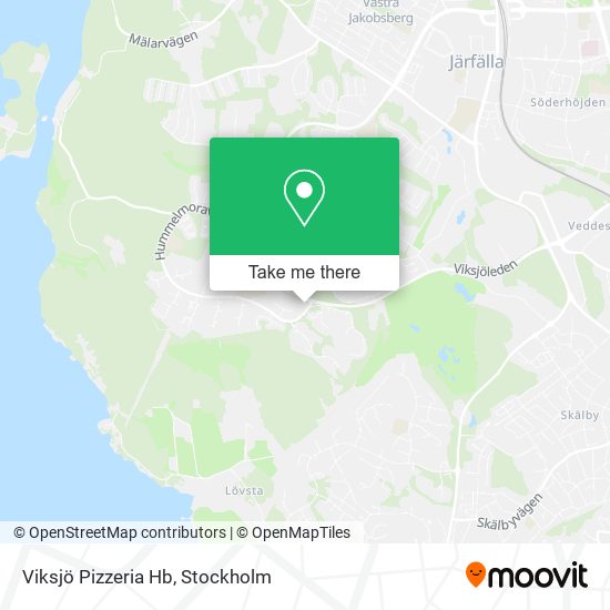Viksjö Pizzeria Hb map