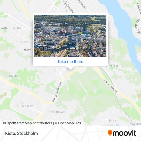 Kista map