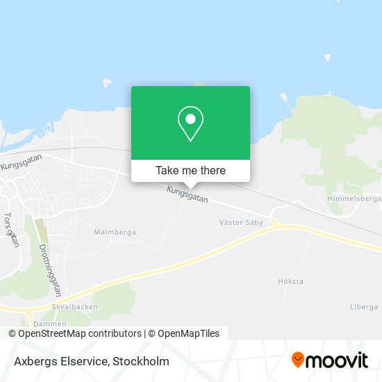 Axbergs Elservice map
