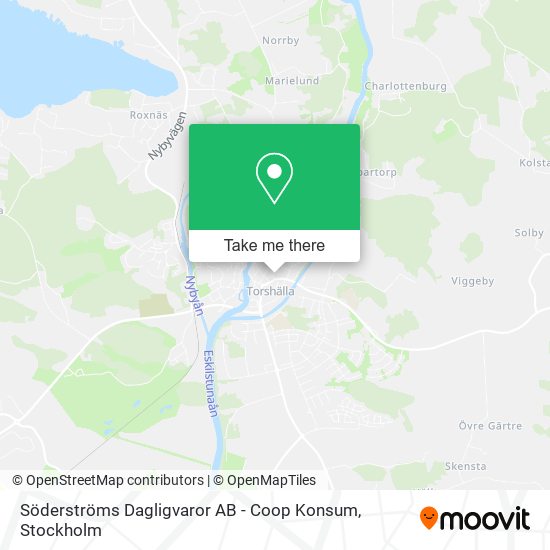 Söderströms Dagligvaror AB - Coop Konsum map