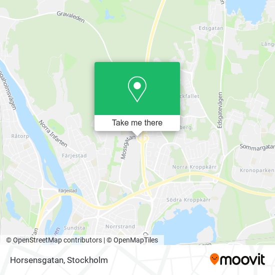 Horsensgatan map