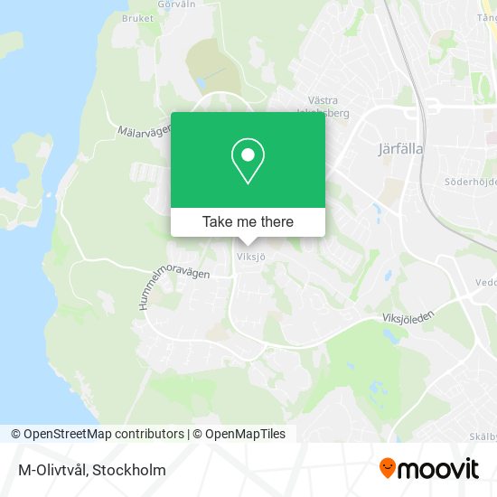 M-Olivtvål map