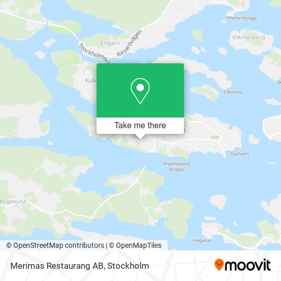 Merimas Restaurang AB map