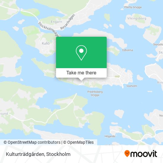 Kulturträdgården map