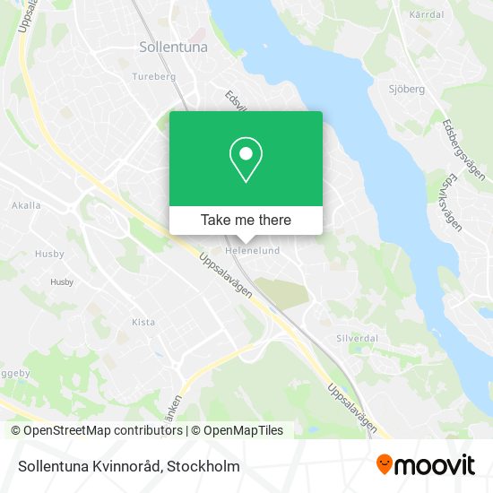 Sollentuna Kvinnoråd map