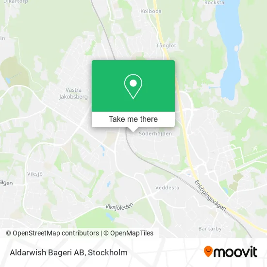 Aldarwish Bageri AB map
