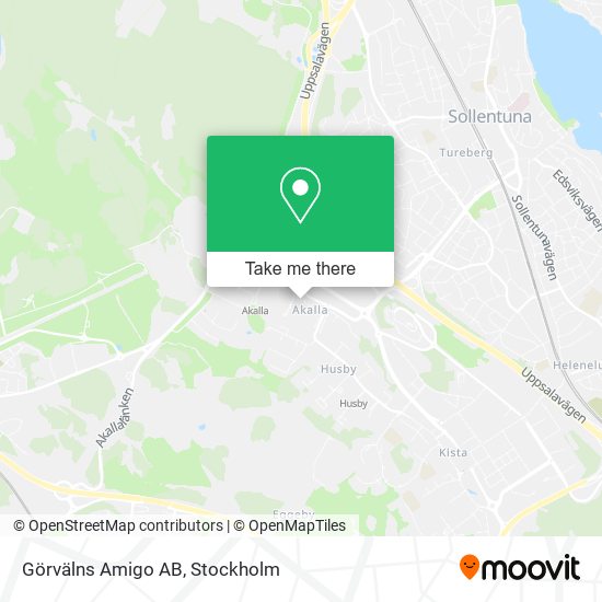 Görvälns Amigo AB map