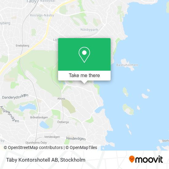 Täby Kontorshotell AB map