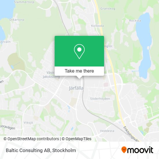 Baltic Consulting AB map