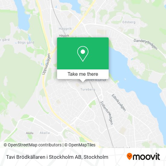 Tavi Brödkällaren i Stockholm AB map
