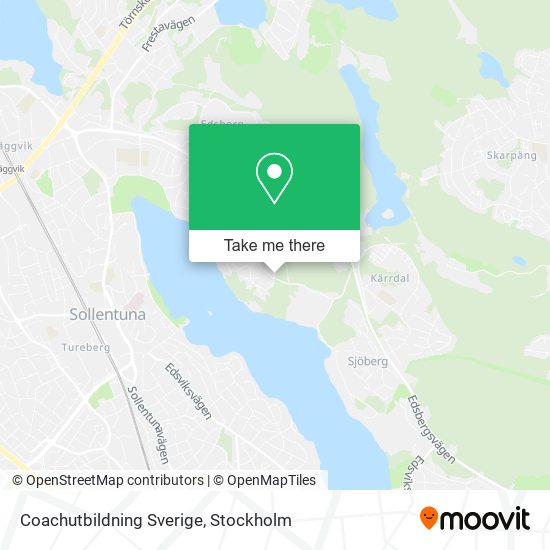 Coachutbildning Sverige map