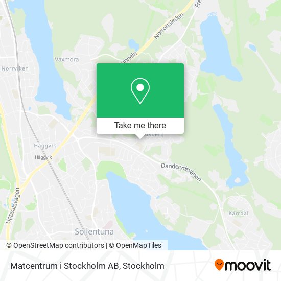 Matcentrum i Stockholm AB map