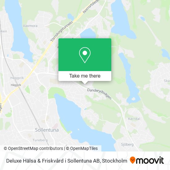 Deluxe Hälsa & Friskvård i Sollentuna AB map