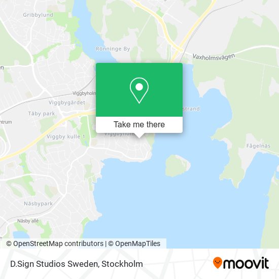 D.Sign Studios Sweden map