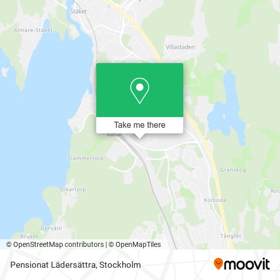 Pensionat Lädersättra map