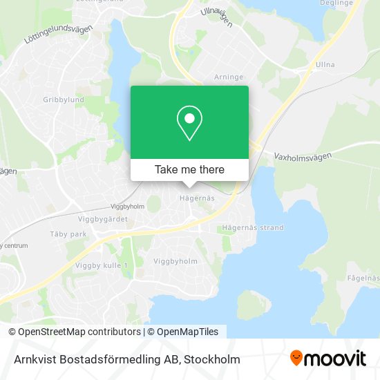 Arnkvist Bostadsförmedling AB map