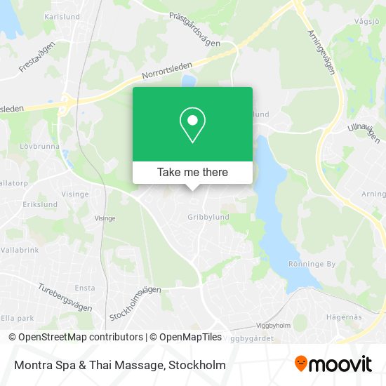 Montra Spa & Thai Massage map