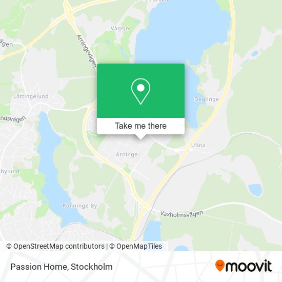 Passion Home map