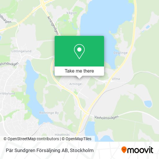 Pär Sundgren Försäljning AB map