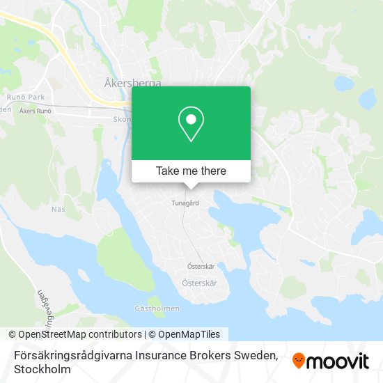 Försäkringsrådgivarna Insurance Brokers Sweden map