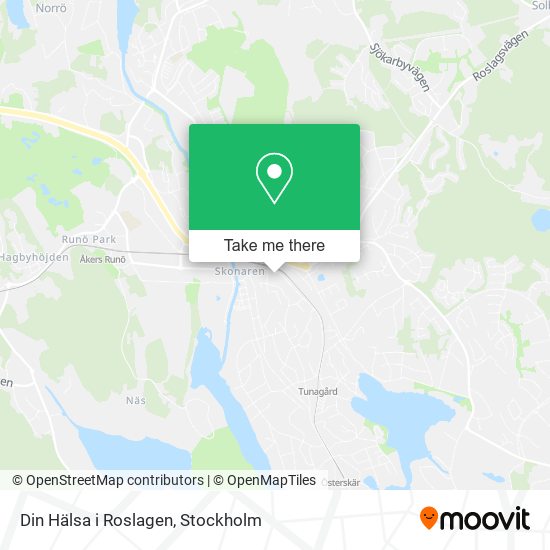 Din Hälsa i Roslagen map