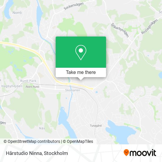 Hårstudio Ninna map