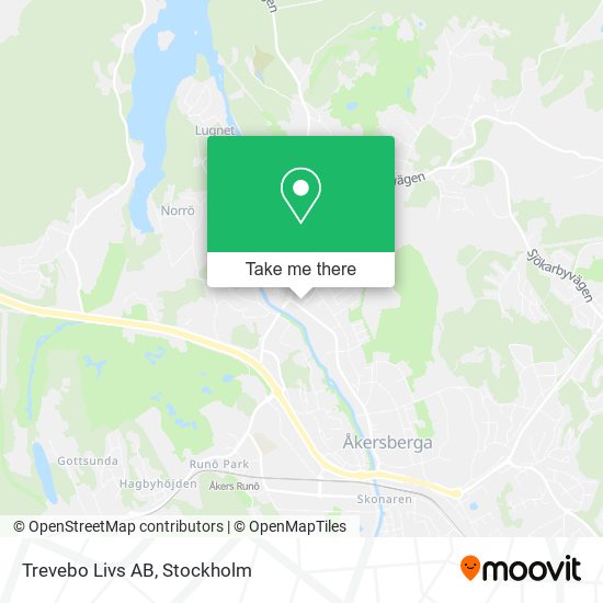 Trevebo Livs AB map