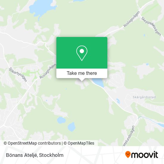 Bönans Ateljé map