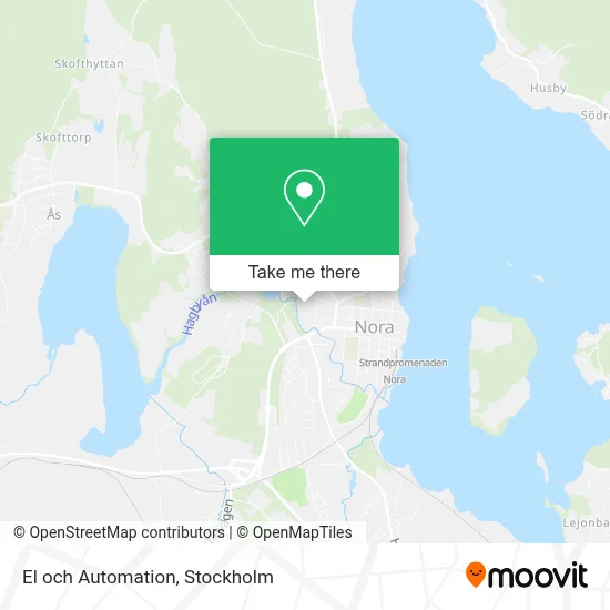 El och Automation map