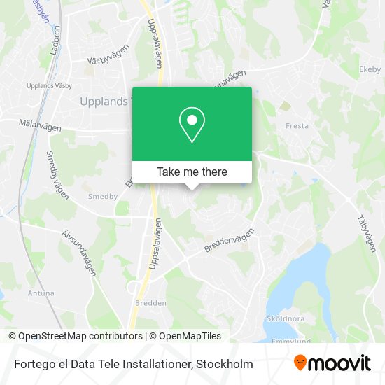 Fortego el Data Tele Installationer map