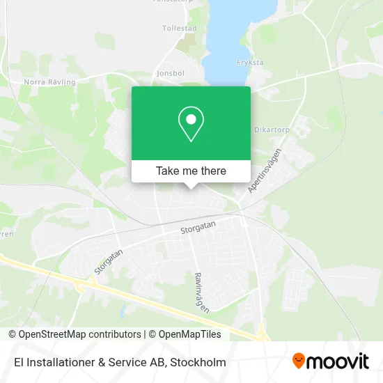 El Installationer & Service AB map
