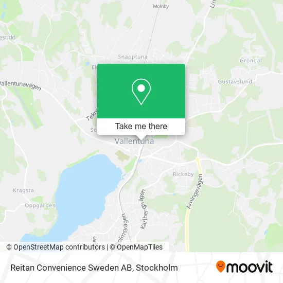 Reitan Convenience Sweden AB map