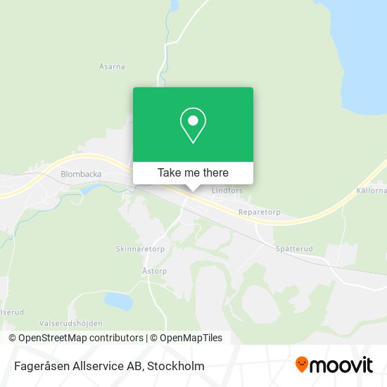 Fageråsen Allservice AB map