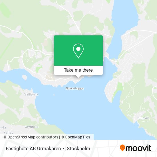 Fastighets AB Urmakaren 7 map