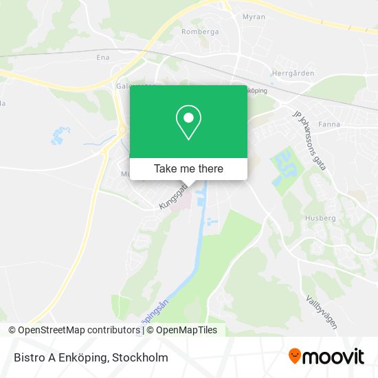 Bistro A Enköping map