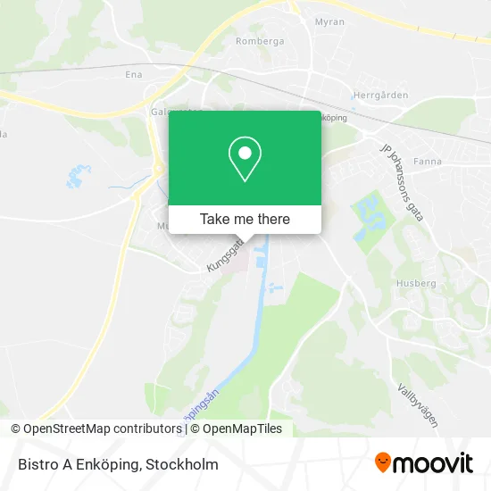 Bistro A Enköping map