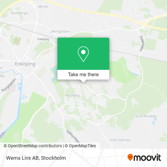 Wems Livs AB map